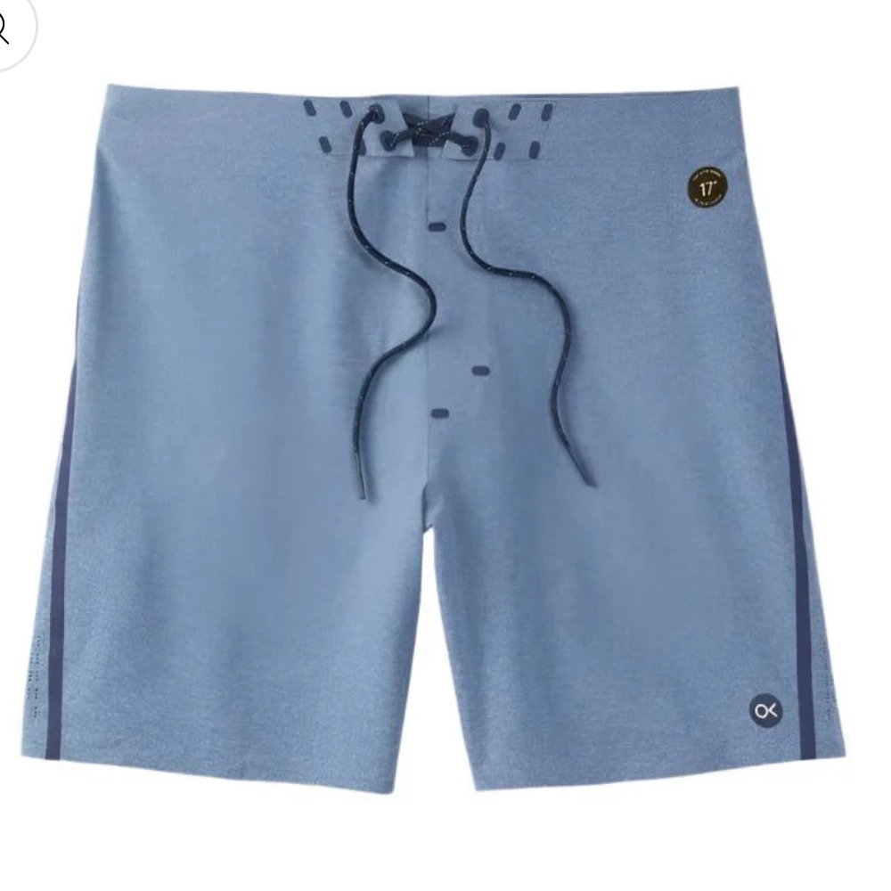 OUTERKNOWN (NWT) Swim Boardshorts APEX (36") Kelly Slater 17" Heather Navy
